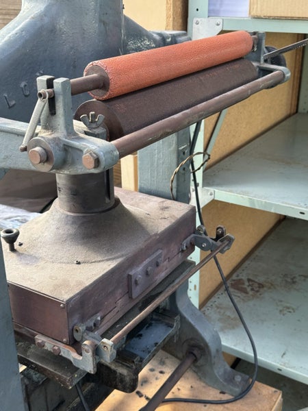 FOR SALE: Marshall Foiling Machine – Letterpress – Made in London Carousel 7
