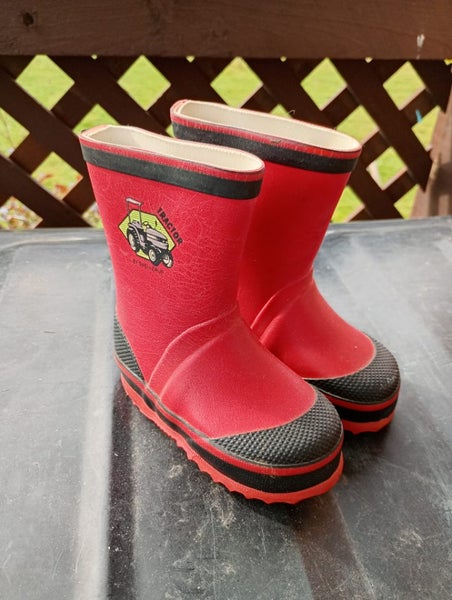 Red toddler's gumboots Carousel 1