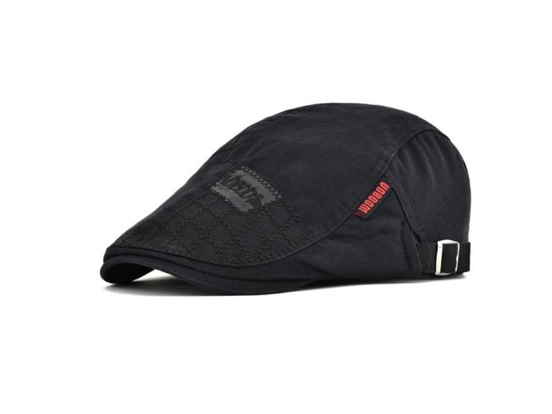 VOBOOM Cotton Beret Men Women Casual Solid Ivy Flat Cap Spring Summer Large Carousel 1