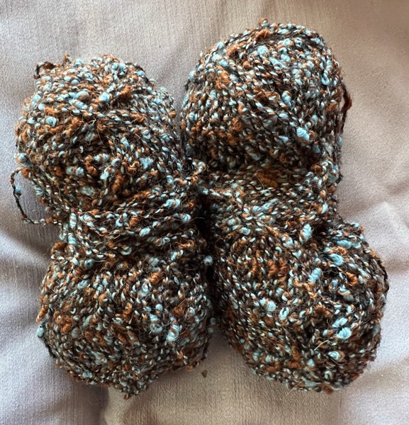 Wool Yarn x 2. Also Speckled Yarn x 2. Carousel 2