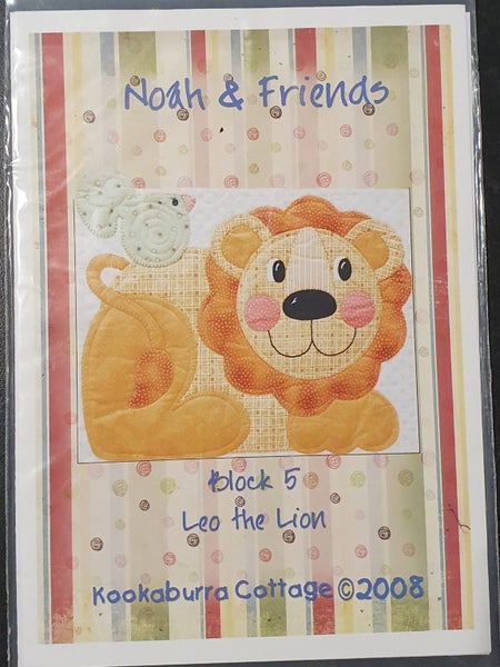 Applique Quilt Pattern 'Noah & Friends ' Carousel 2