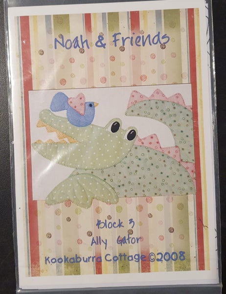 Applique Quilt Pattern 'Noah & Friends ' Carousel 10