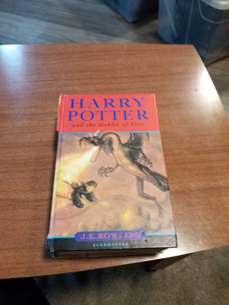 $1 reserve first edition Harry Potter and the goblet of fire Carousel 1