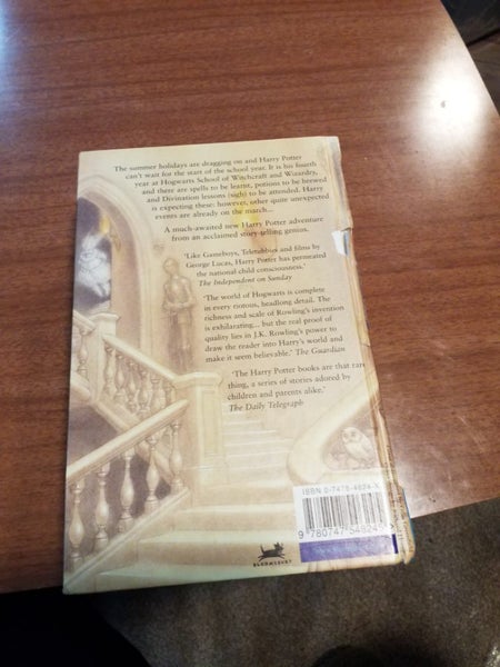$1 reserve first edition Harry Potter and the goblet of fire Carousel 2