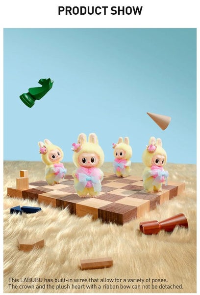 THE MONSTERS Let's Checkmate Series-Vinyl Plush Hanging Card - Unopened POPMART Carousel 4