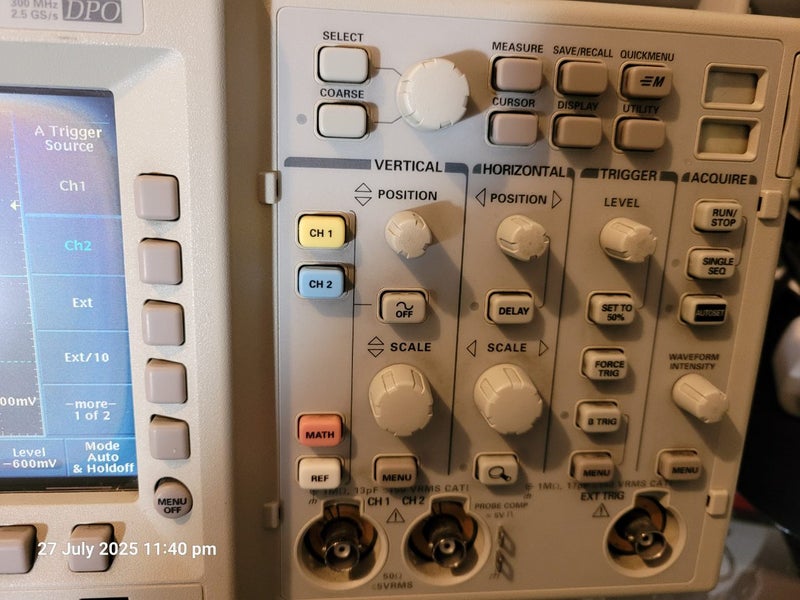 Tektronix TDS3032 Two Channel 300MHz Oscilloscope Carousel 9
