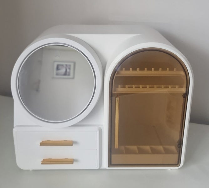 Makeup Box Jewellery and Accessory Storage Box -Luxury Multi Glow Mirror verison Carousel 2