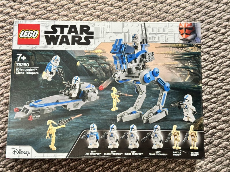 Lego Starwars 501st Legion Clone trooper - new Carousel 1