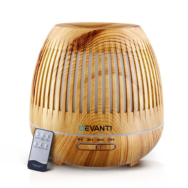 Devanti Aroma Diffuser Aromatherapy Humidifier 400ml Carousel 1
