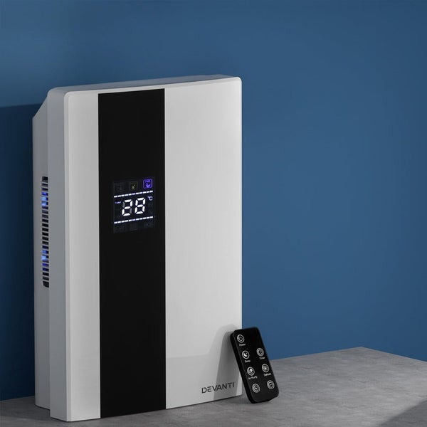 Devanti Dehumidifier 2L Air Purifier White Carousel 8