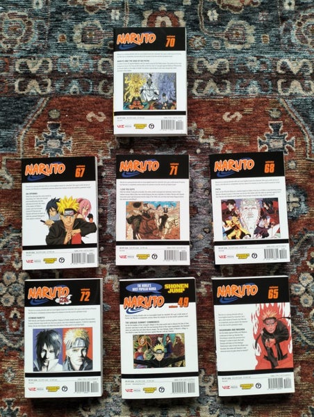 7 Mint Condition Naruto Volumes Carousel 2