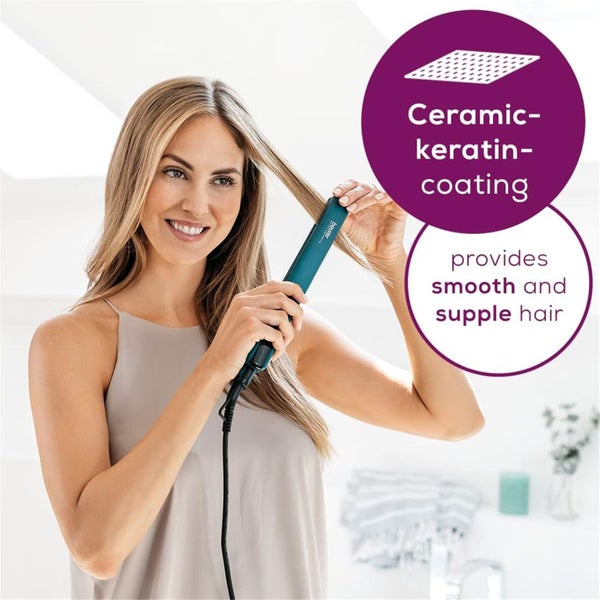 Beurer HS50 Ocean Hair Straightener, Straightener with Ceramic Keratin Coating Carousel 2