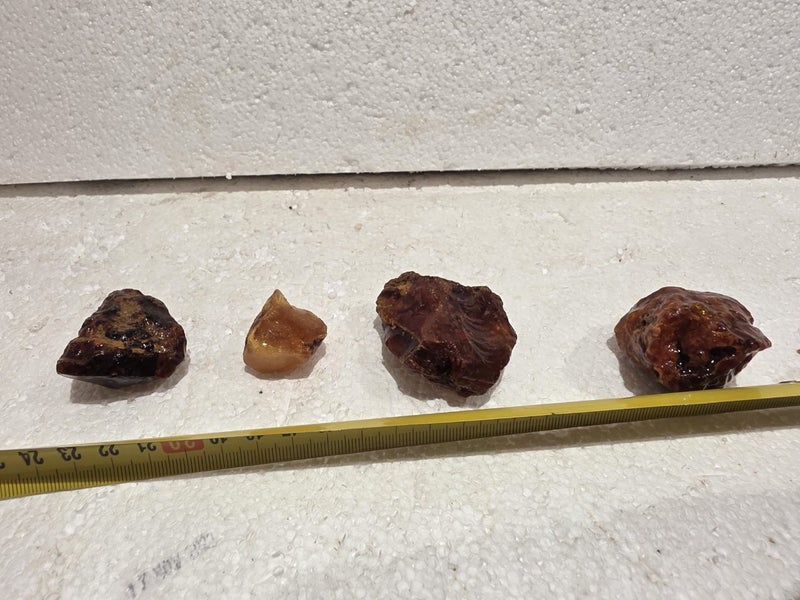 Antique Kauri Gum Specimens x 4 – 69 grams South Island Origin Carousel 2