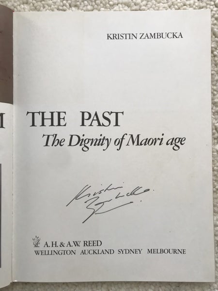 Faces From The Past - The Dignity Of Maori Age by Kristin Zambucka (SIGNED) Carousel 2