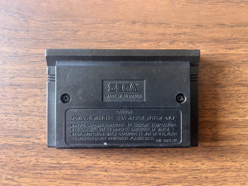 The Cyber Shinobi - Sega Master System Carousel 2