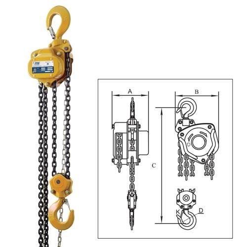 ITM Chain Block-Heavy Duty-3 Ton-6 Meter Lift Carousel 1