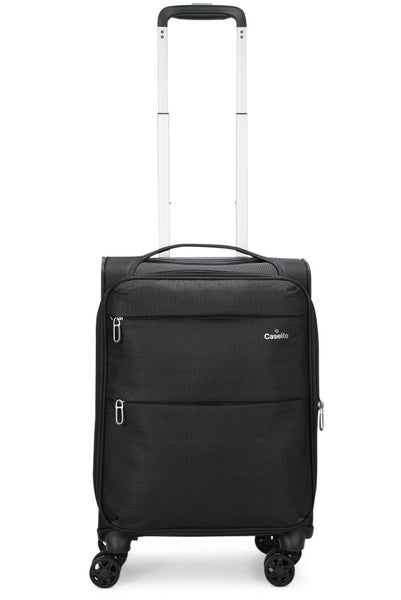Caselite Ultra 55cm Softside Carry-On Suitcase Black Carousel 2