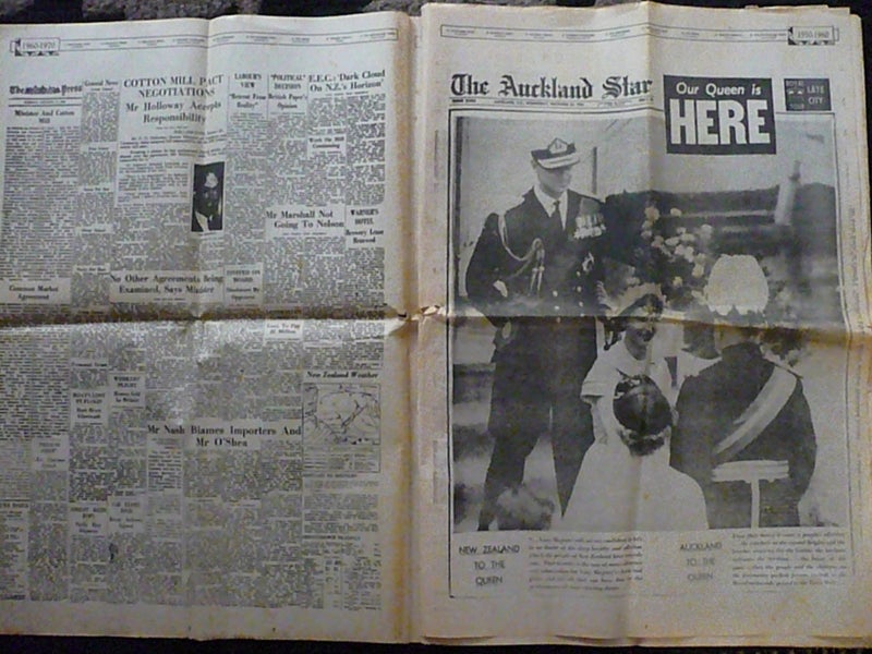 Vintage NZ Newspaper 1970 Memorabilia Edition Carousel 2