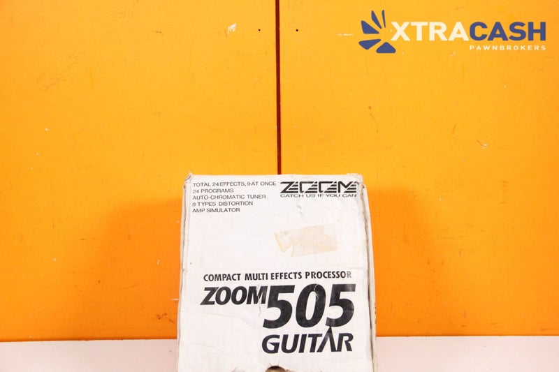 ZOOM 505 Guitar multi effects processor Carousel 1
