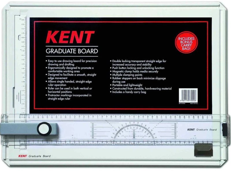 Drawing Board A3 With Double Locking Ruler Can Be Used Vertical Or Horizontal Carousel 1