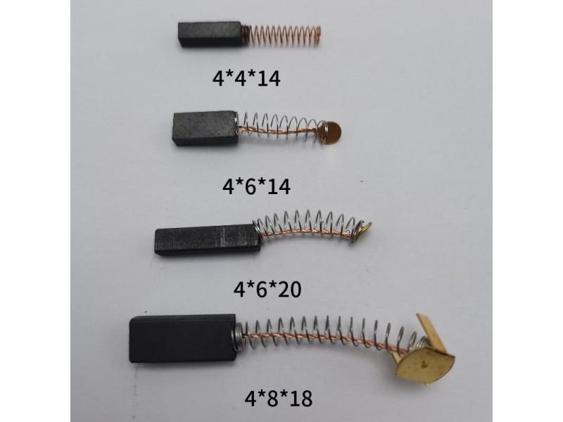 10pcs Power Tool Carbon Brush Electric Hammer Angle Grinder Graphite Brush Carousel 1