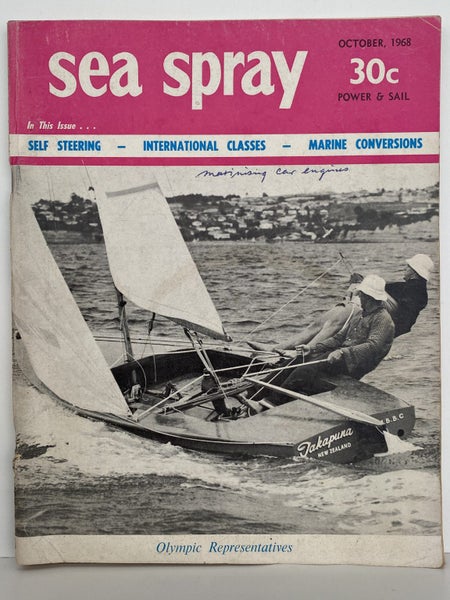 VINTAGE MAGAZINE: Sea Spray - October 1968 - Vol. 23, No. 9 Carousel 2