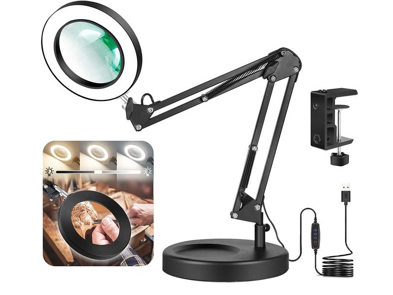 Magnifying Desk Lamp (OVER STOCKED) Carousel 1