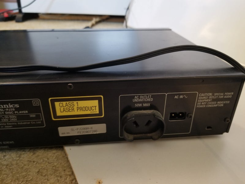 Technics CD Player (Componant) Free Postage in NZ (Main Islands Only) Carousel 2