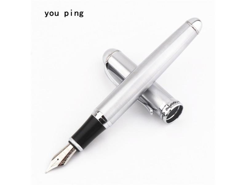 JINHAO 750 Stainless Steel Student Office Fountain Pen School Stationery Carousel 1