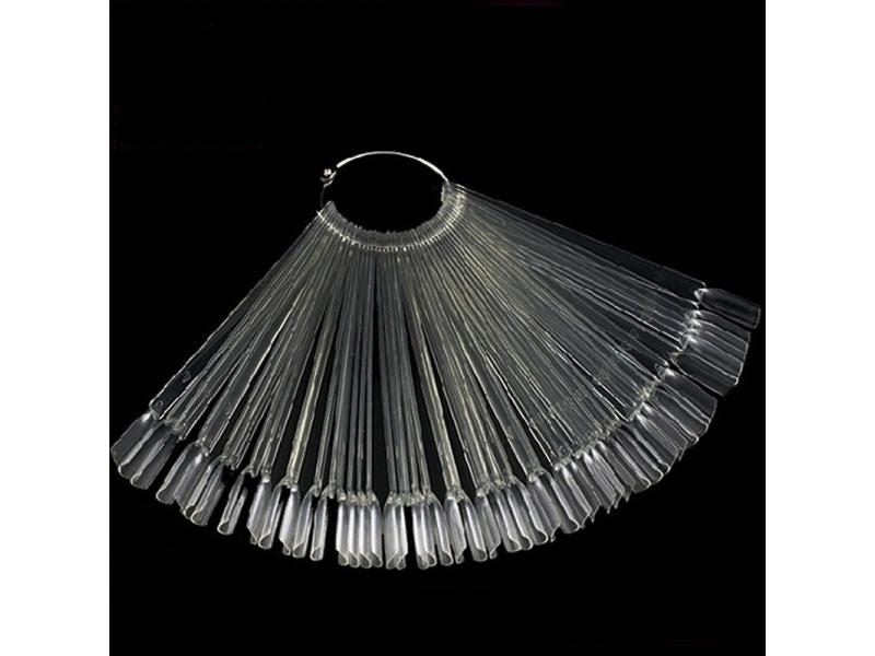 50PCS Display Nail Gel Finger Nails Art Decorations Tools Carousel 1