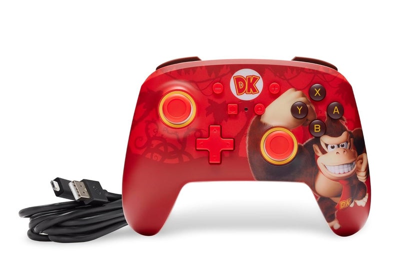 Controller Nintendo Switch PowerA Enhanced Donkey Kong KG Mappable Buttons63617598990081113