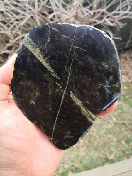 $1 reserve Pounamu greenstone carving slab Carousel 1