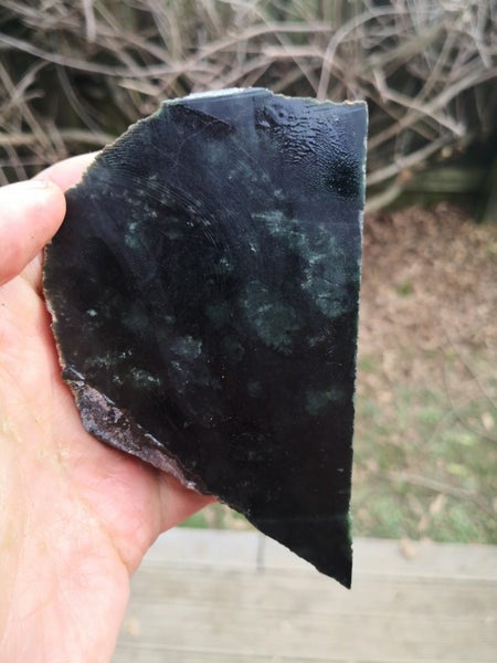 $1 reserve Pounamu greenstone carving slab Carousel 1
