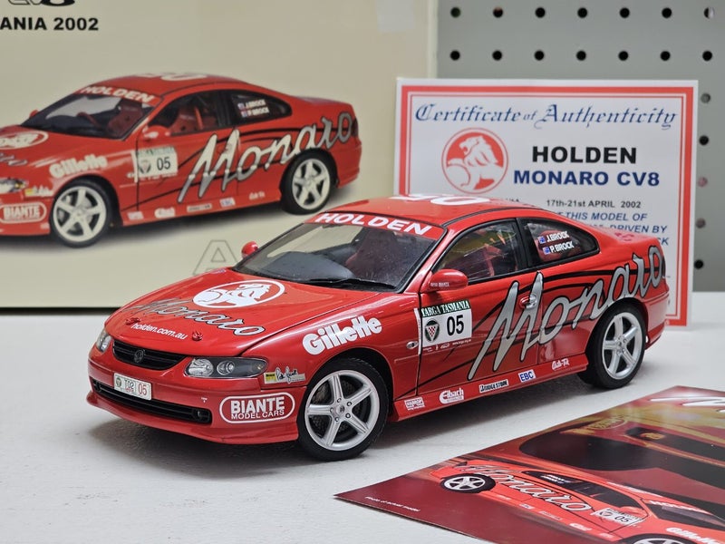 1/18 Holden Monaro CV8 - Targa Tasmania 2002 Peter Brock Carousel 1