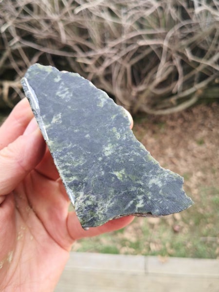 $1 reserve Pounamu greenstone small carving block douglas creek Carousel 1