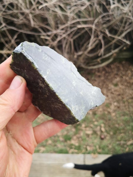 $1 reserve Pounamu greenstone small carving block douglas creek Carousel 2