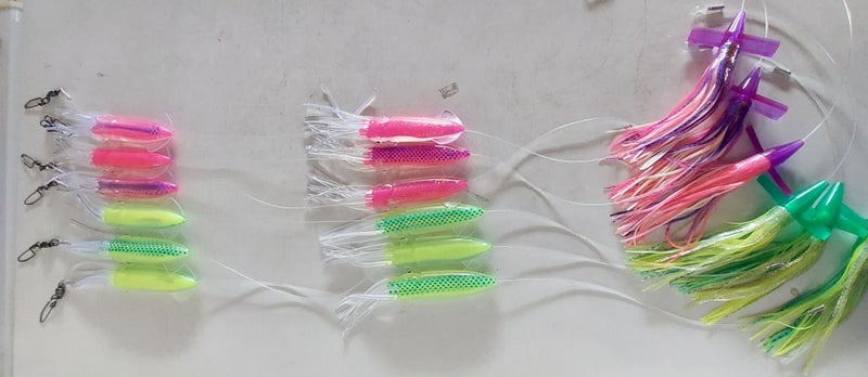 Teaser - 1/2 a 9" Inline Soft Squid Teaser Carousel 2
