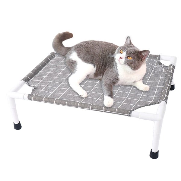 Elevated Dog Bed Pet Cat Portable Raised Dog Cat Durable Raised Pet Bed Squar Carousel 1