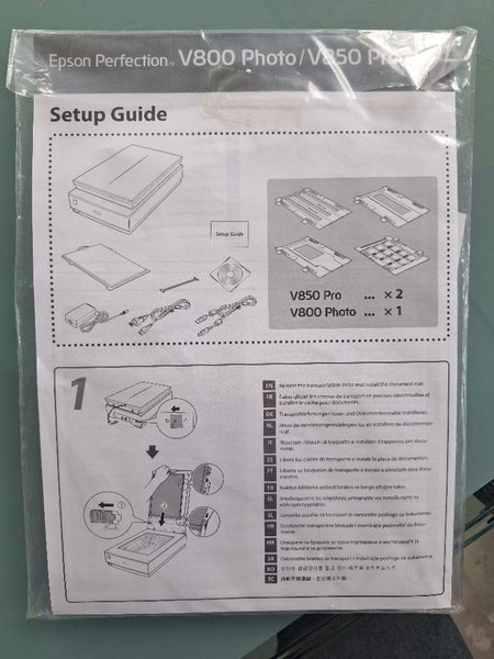 Epson Perfection V800 Photo Scanner Carousel 6