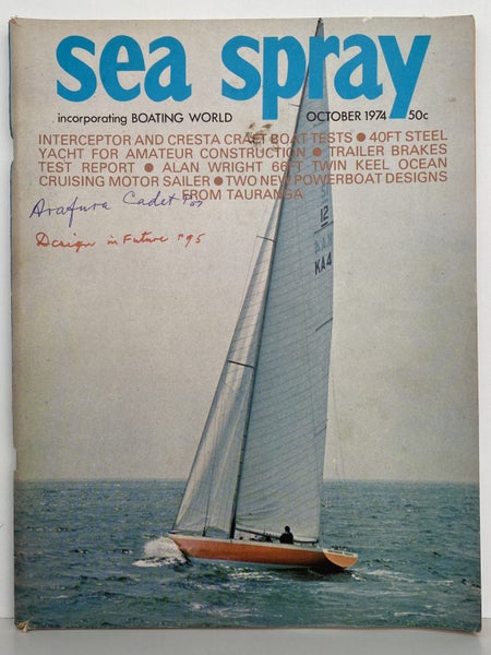 VINTAGE MAGAZINE: Sea Spray - October 1974 - Vol. 29, No. 9 Carousel 2