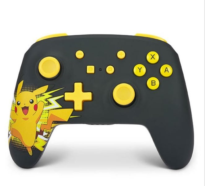 Nintendo Controller PowerA Wireless Pikachu Ecstastic Packed With Features63615441314051111