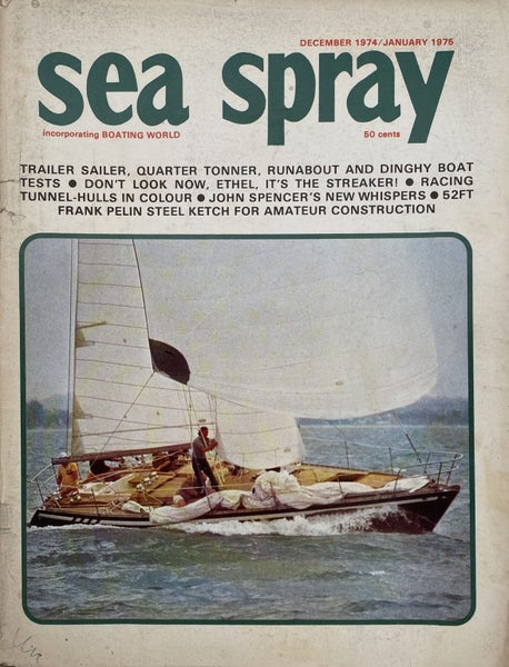 VINTAGE MAGAZINE: Sea Spray - December 1974 / January 1975 - Vol. 29, No. 11 Carousel 1