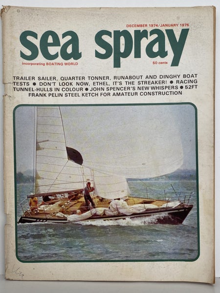 VINTAGE MAGAZINE: Sea Spray - December 1974 / January 1975 - Vol. 29, No. 11 Carousel 2