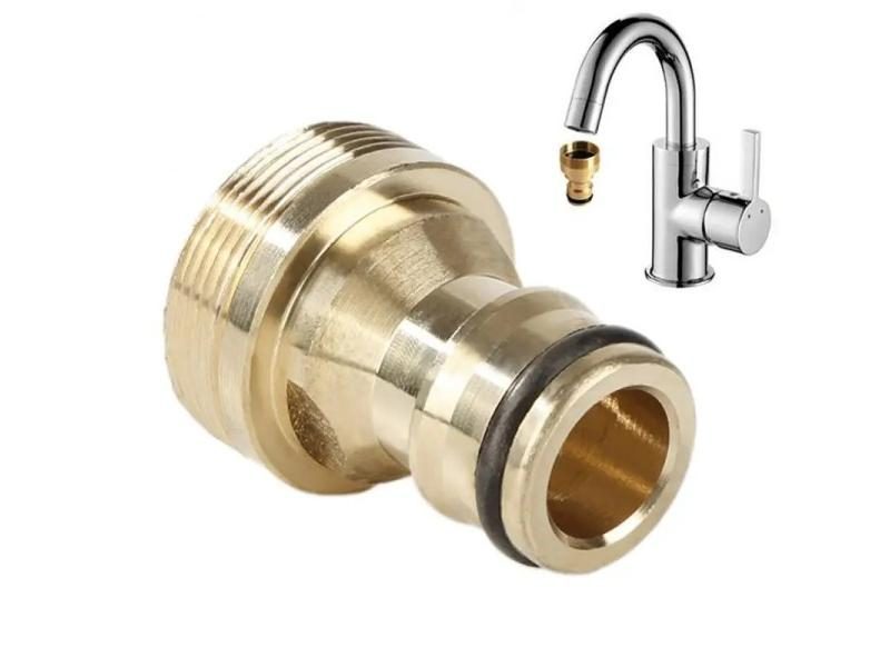 Universal Tap Kitchen Adapters Brass Faucet Tap Connector Mixer Hose Adaptor Carousel 1