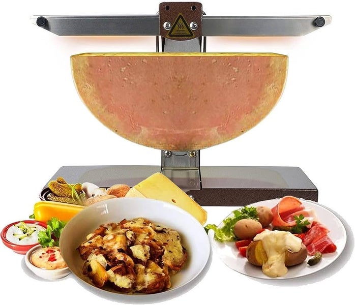 900WCommercial Dry Cheese Heating Machine Raclette Cheese Melter for Restaurants Carousel 1