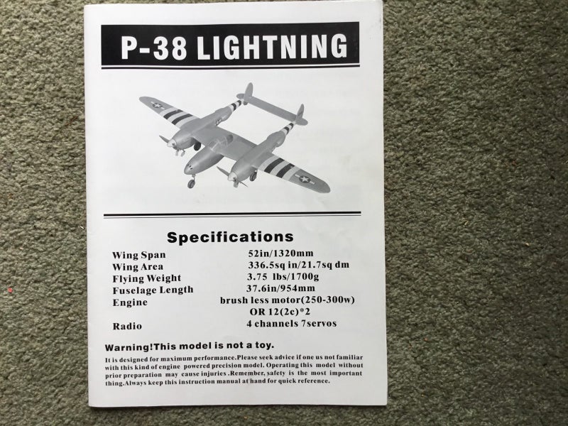 P38 Lockeed Lightning Carousel 2