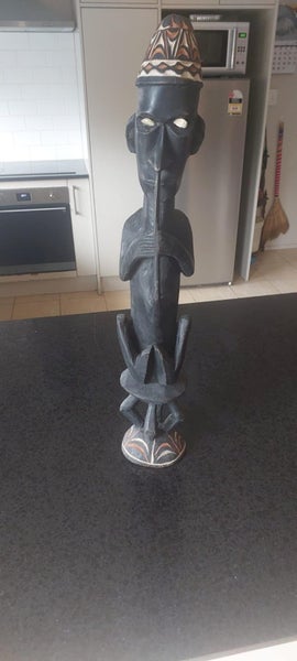 Antique Papua New Guinea Male Figurine Carousel 1