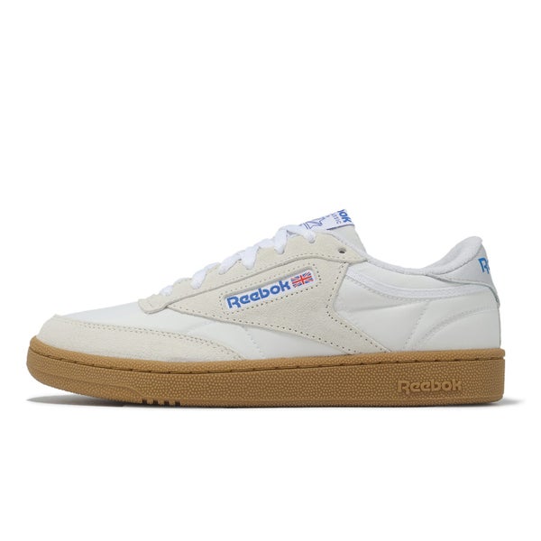 Reebok Club C 85 White Grey Gum Men Unisex Casual Lifestyle Shoes 100228113 Carousel 1