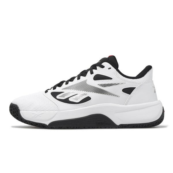 Reebok Engine LT White Black Red Men Basketball Hoopers Shoes Sneakers 100246825 Carousel 1