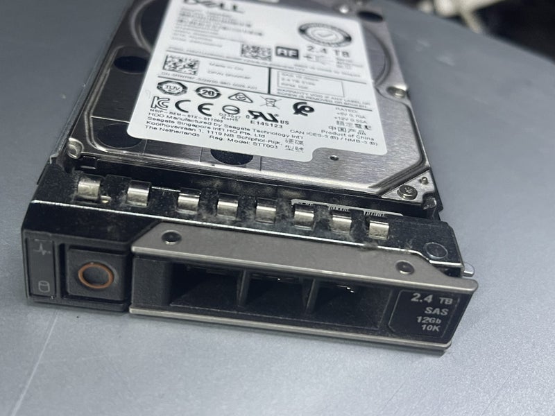 Dell RWR8F 2.4TB 10K SAS 2.5" 12Gbps HDD Hard Drive ST2400MM0159 0RWR8F w/ Gen14 Carousel 2